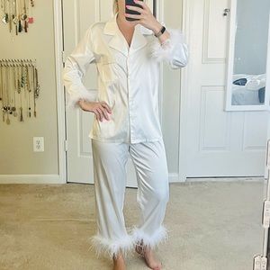 Bride PJs white